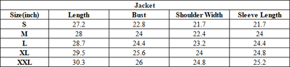 Men/Women's unisex stand-up collar casual jacket for couples