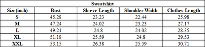 Men's Spring 380g Terry Cotton Loose Crewneck Sweatshirt