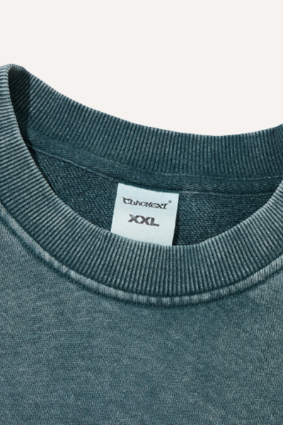 Women's Winter 420g Retro Snow Washed Loose Sweatshirt