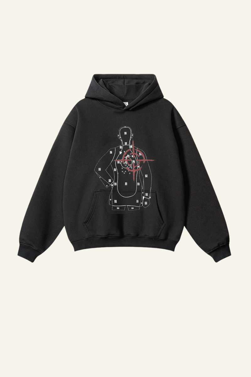 Men's Streetwear Printed Pattern Hoodie