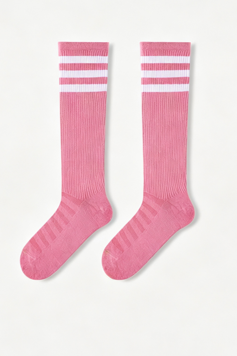 Women's Fall Three-Stripe Compression Knee-High Socks