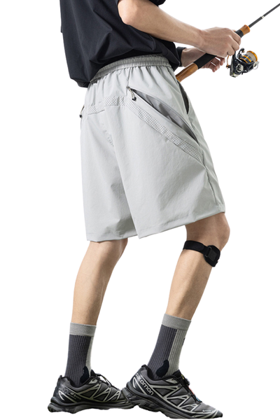 Unisex Summer Outdoor Light Waterproof Cargo Shorts