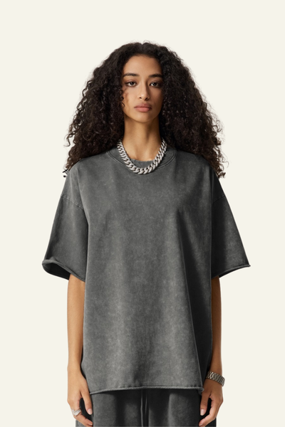 Women's Cotton Streetwear Vintage T-shirt