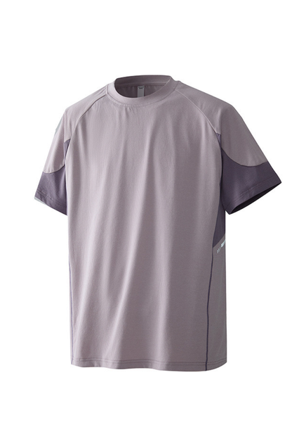 Unisex Summer Mint Colorblock Quick Dry UPF Tee