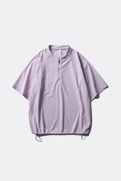 Unisex Half Zip Loose Wicking Cooling Quick Dry Tee