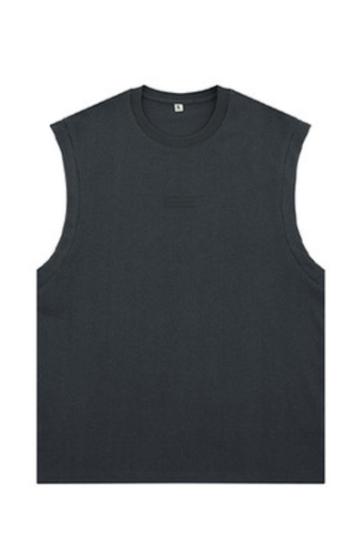 Men's Summer Cotton Letter Print Muscle Tank