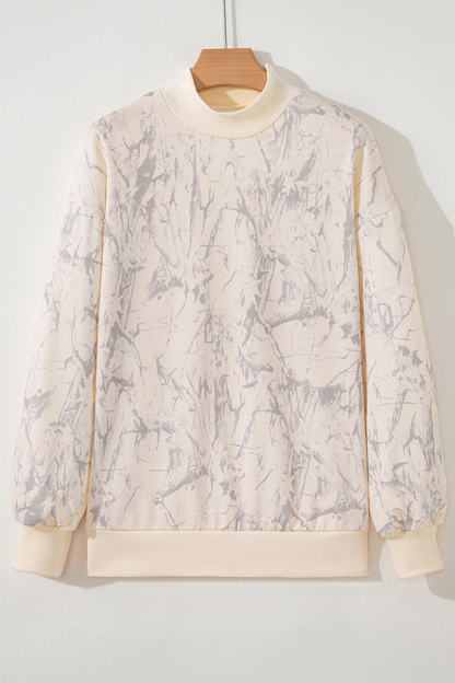 Women's Fall Oversize Crew Neck Pullover Sweatshirt