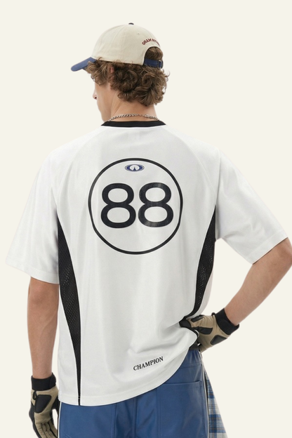 Men's Sportswear Drop Shoulder Color Block T-shirt