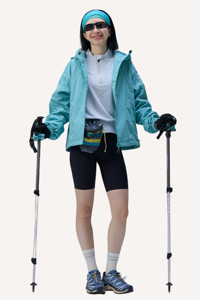 Unisex 3N Light Waterproof Hooded Outdoor Cycling Jacket