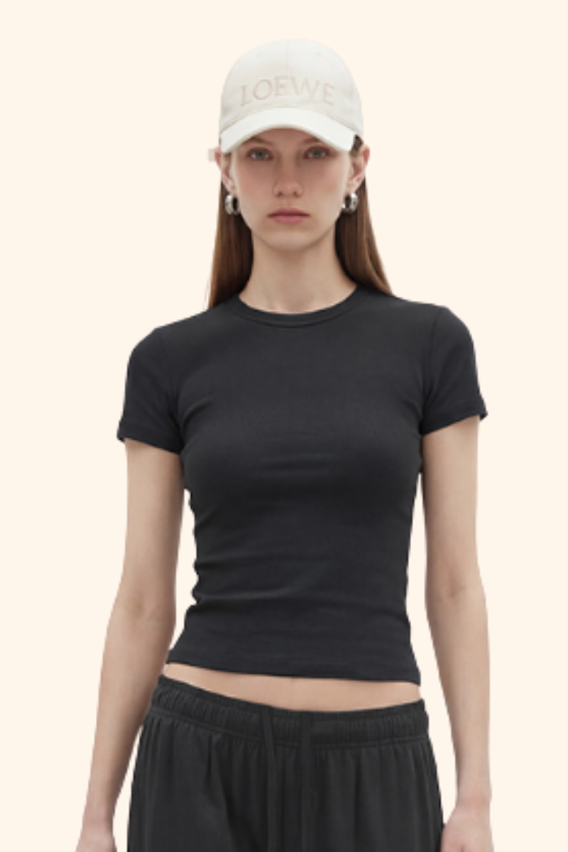 Women's Summer 200g High Stretch Slim Sports Tee