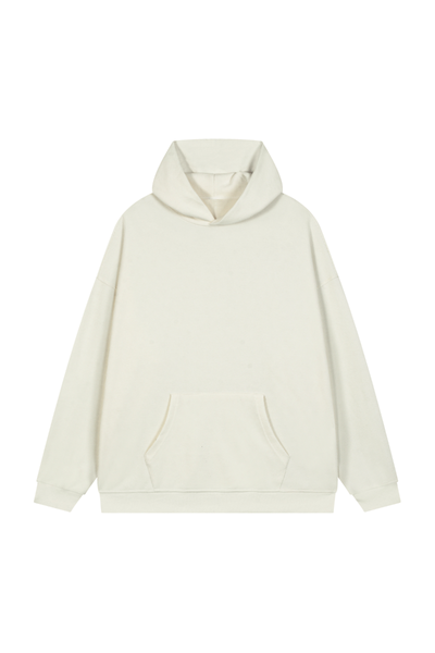 Men's Fall Clothing Waffle-Texture Pullover Hoodie