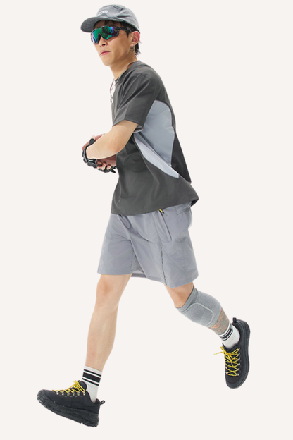 Unisex Outdoor UPF50+ Cooling Wicking Quick Dry Paneled Tee