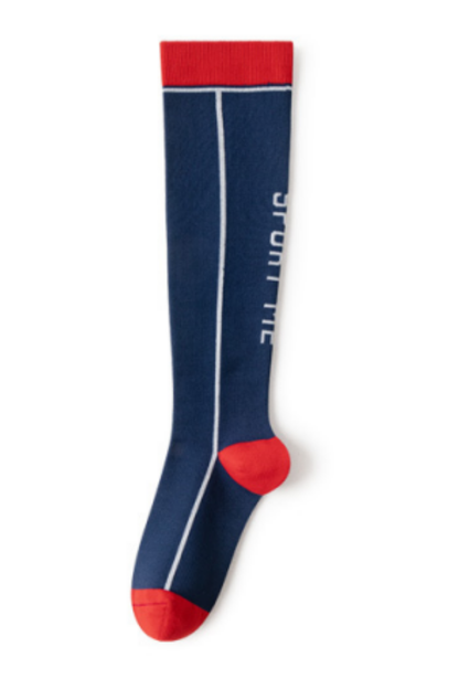 Women Fall Breathable Compression Knee High Sports Socks