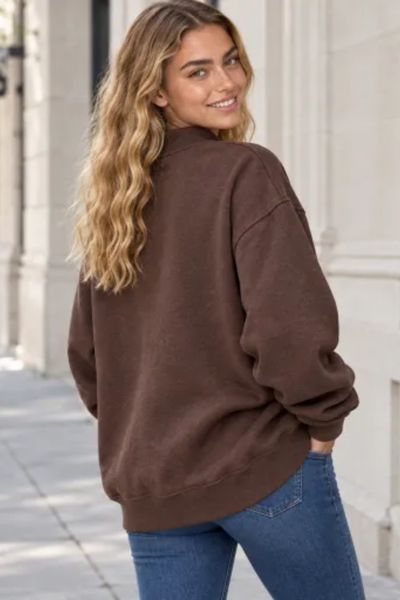 Women Fall Clothing Oversized PRAY Letter Sweatshirt