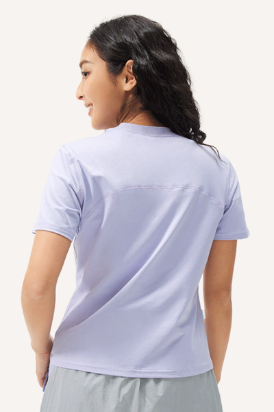 Unisex Summer COOLMAX LYCRA Yarn Wicking Quick Dry Tee