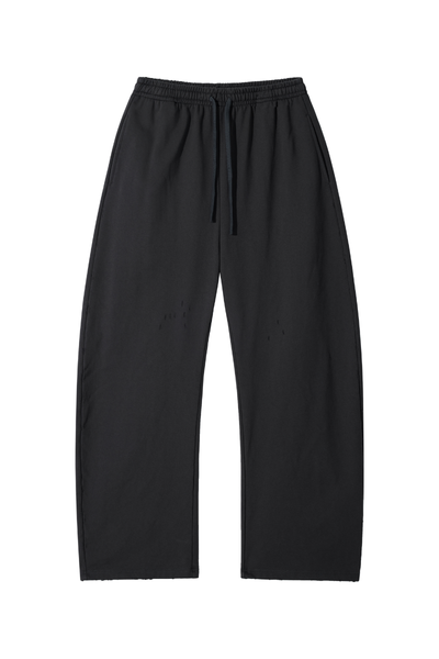 Men Fall Clothing Distressed Wide Leg Streetwear Sweatpants