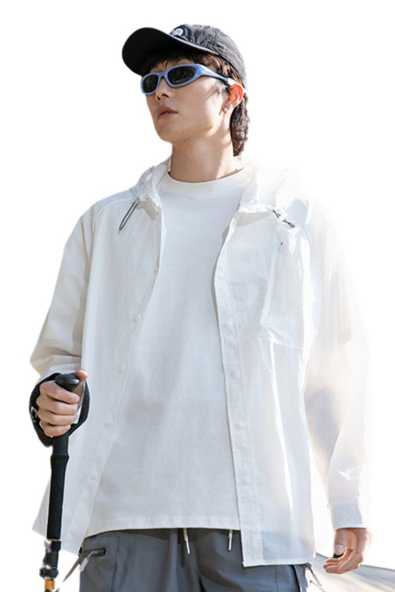 Men's Summer Outdoor UPF50 Loose Sun Shirt