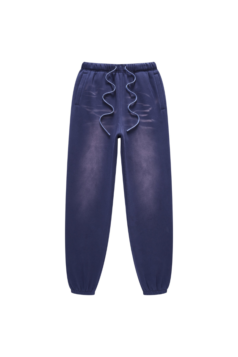 Women's Fall Tiger-Print Fleece Vintage Jogger Sweatpants