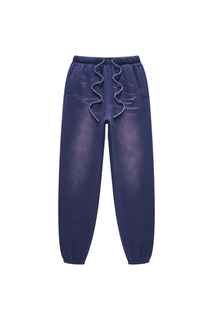 Women's Fall Tiger-Print Fleece Vintage Jogger Sweatpants