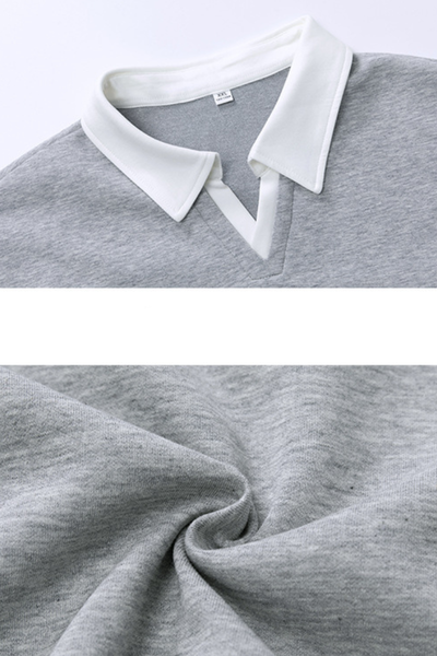 Men's Summer Colorblock MockLayer Seagull Retro Polo