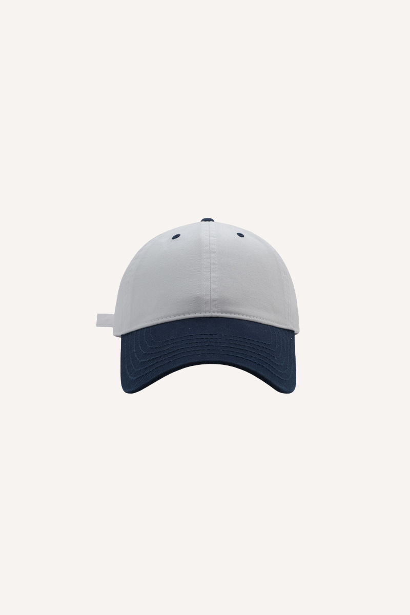 Unisex Colorblock Washed Soft Dad Cap - Street