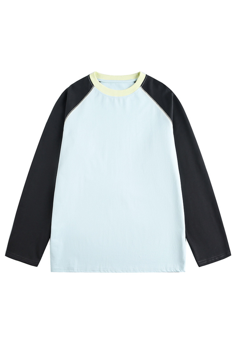 Men's Spring Sorona Colorblock Raglan Long Sleeve Tee