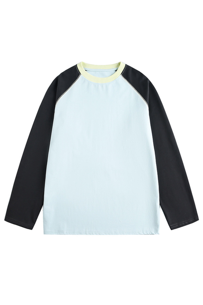 Men's Spring Sorona Colorblock Raglan Long Sleeve Tee