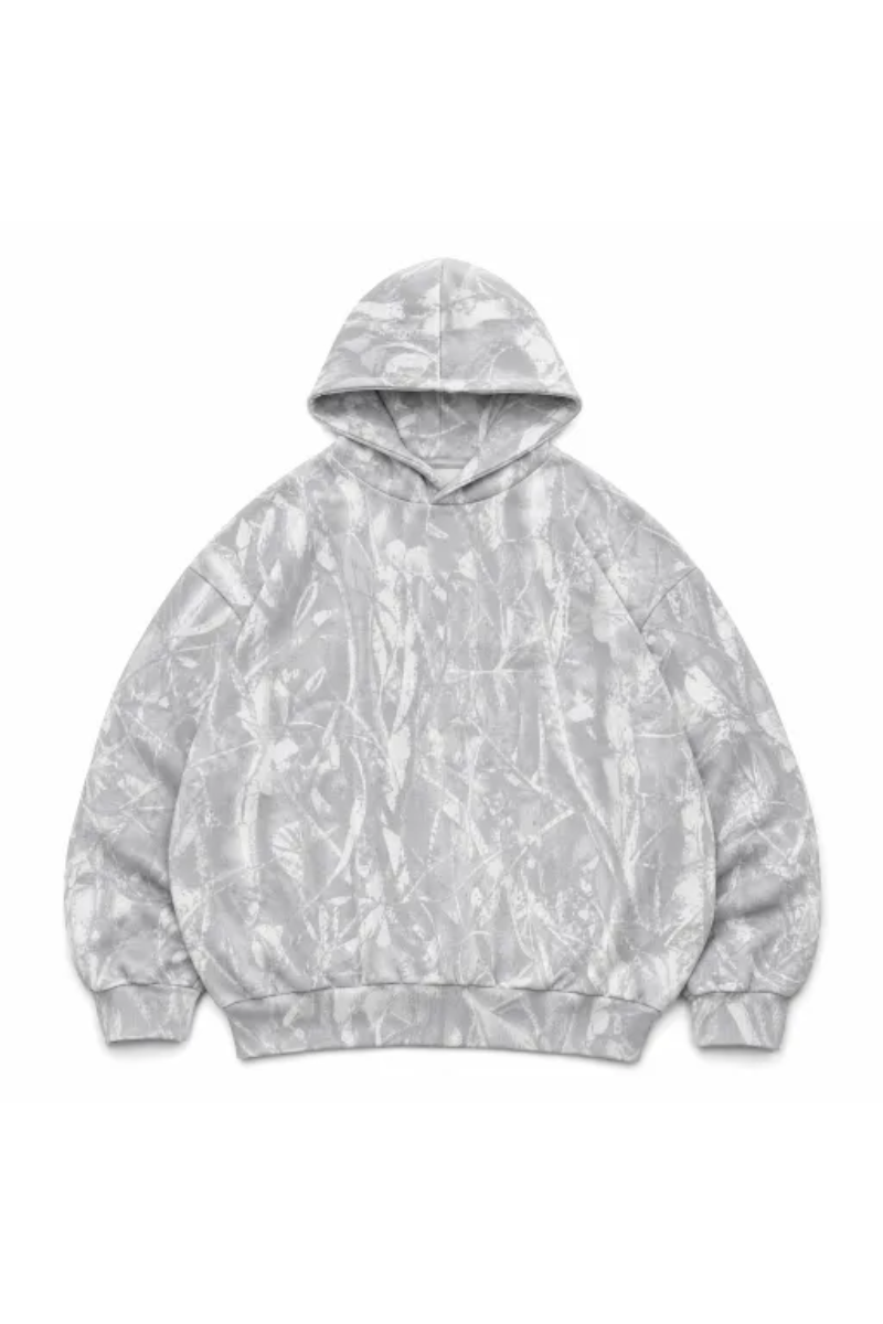 Women Fall Leopard Print Oversized Drop Shoulder Hoodie