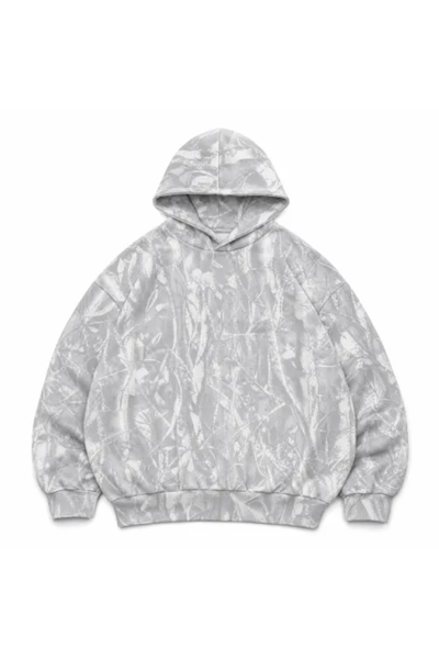 Women Fall Leopard Print Oversized Drop Shoulder Hoodie