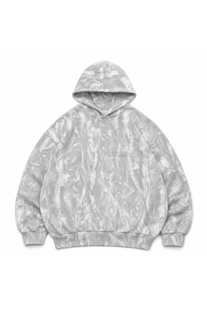 Women Fall Leopard Print Oversized Drop Shoulder Hoodie