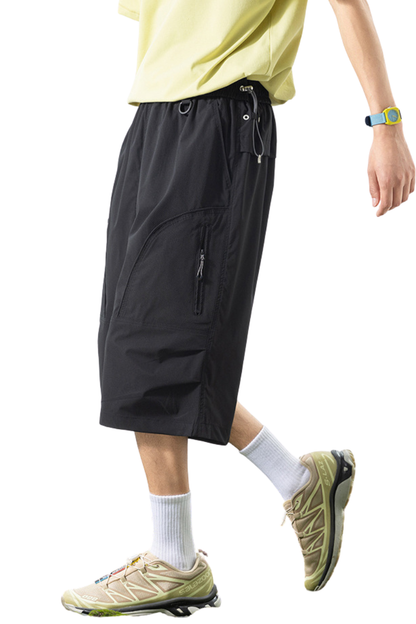 Men's Summer Hiking Quick Dry Breathable Cargo 7/8 Shorts