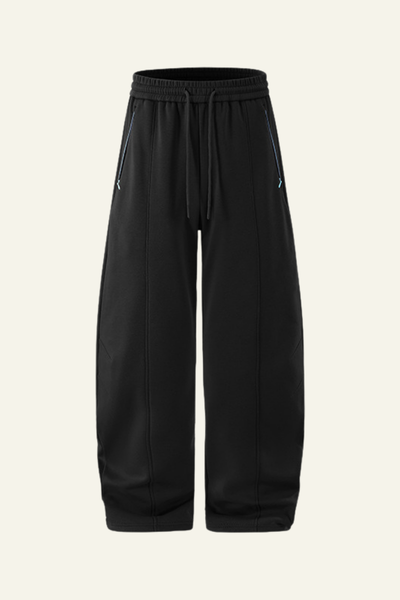Men's Functional Deconstructed  Curved-Leg Pants.