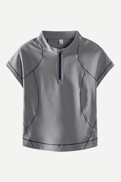 Women's Outdoor Slim Crop Quick Dry LS Tee