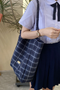 Navy Blue Plaid