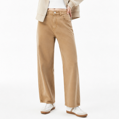 Women's & Unisex High Waist Wide Leg Jeans