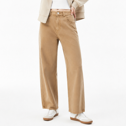 Women's & Unisex High Waist Wide Leg Jeans
