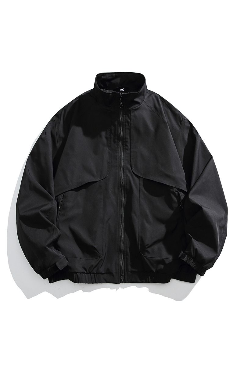 Unisex American Retro Multi-Pocket Loose Hiking Jacket
