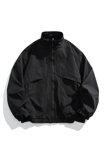 Unisex American Retro Multi-Pocket Loose Hiking Jacket