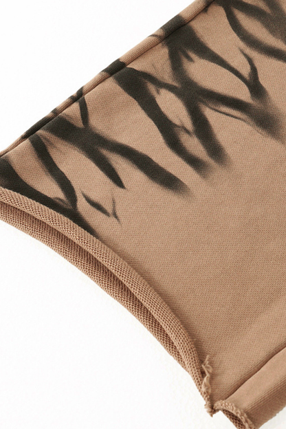Men's Cotton Streetwear Washed  Gradient Sweatpants