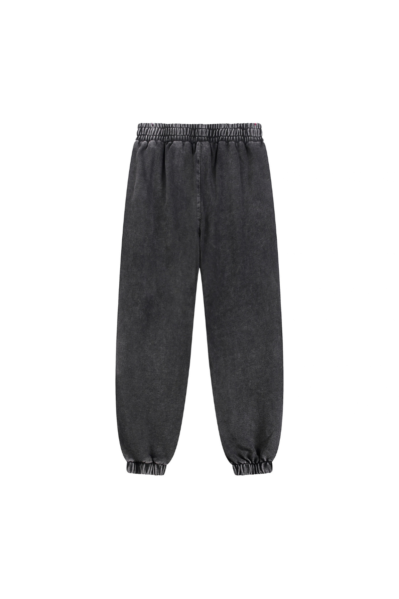 Men Fall Clothing 400G Washed Relaxed Cuff Jogger Pants