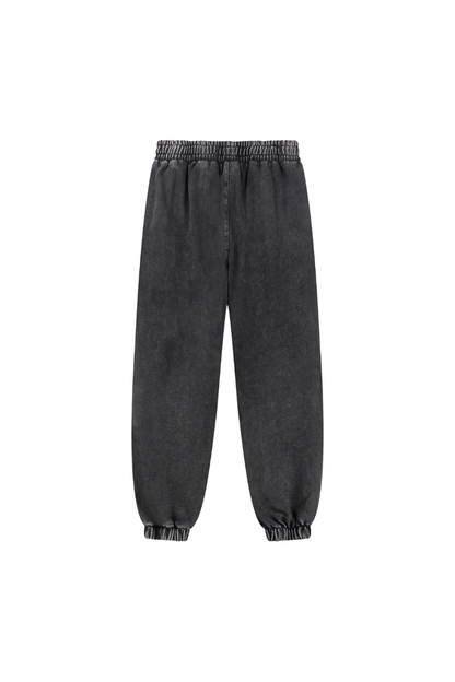 Men Fall Clothing 400G Washed Relaxed Cuff Jogger Pants