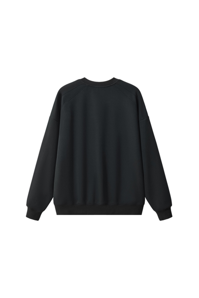 Women Fall Clothing Cotton Blend Raglan V Neck Sweatshirt