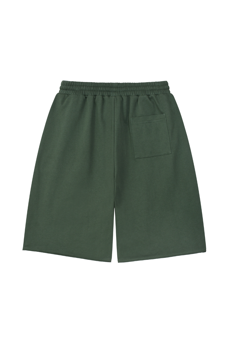 Men's Summer French-Terry Loose 7-Inch Streetwear Shorts