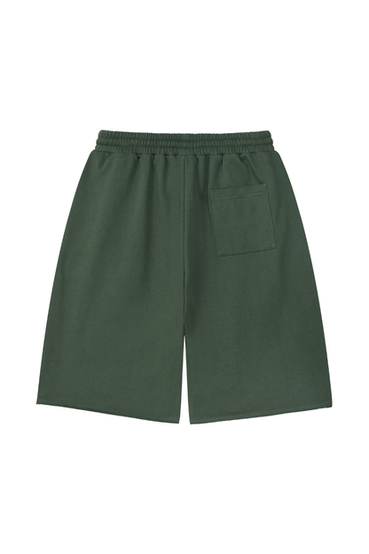 Men's Summer French-Terry Loose 7-Inch Streetwear Shorts