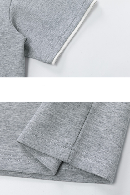 Men's Summer Colorblock MockLayer Seagull Retro Polo