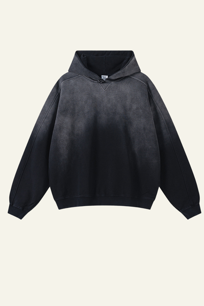 Men's Gradient Color Cotton Hoodie