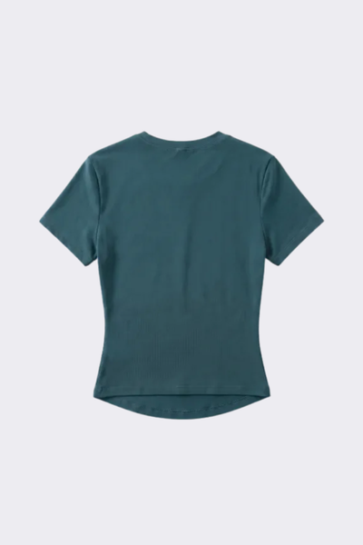 Women's Outdoor Yoga Gym Tight Run Tee - Crewneck