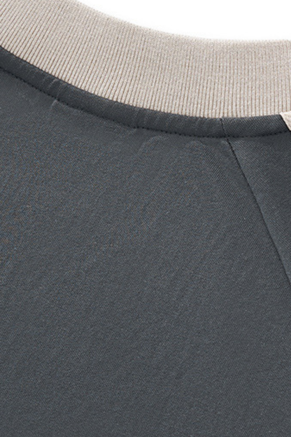 Men's Fall Colorblock V-Neck Raglan Long-Sleeve T-Shirt