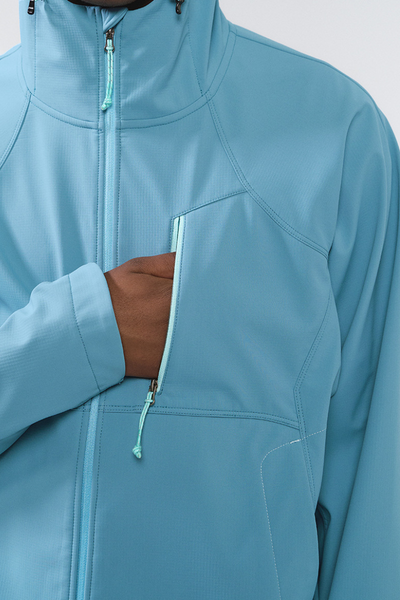 Men's Streetwear Fleece Lined Waterproof Hooded Jacket