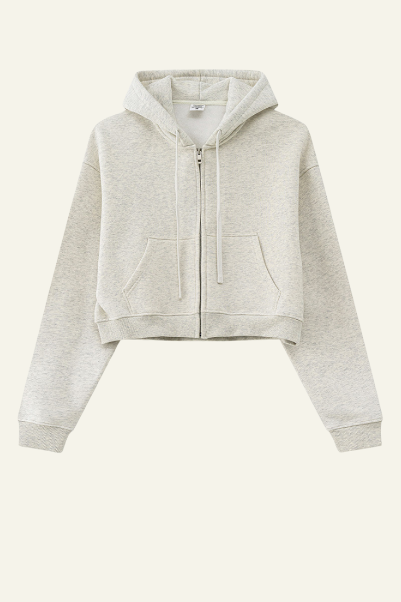 Women's Full Zipper Hooded Jacket
